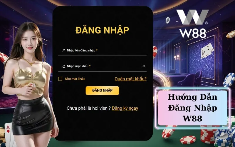 Hướng Dẫn Đăng Nhập W88