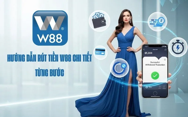 Hướng dẫn rút tiền W88 chi tiết từng bước