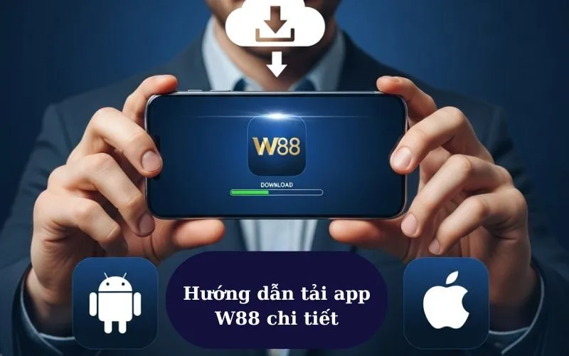 Hướng dẫn tải app W88 chi tiết