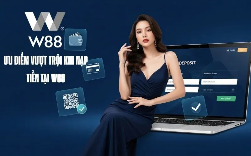 Ưu điểm vượt trội khi nạp tiền tại W88