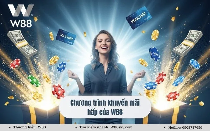 Chương trình khuyến mãi hấp của W88